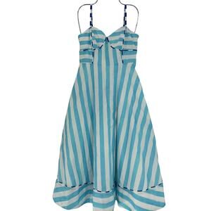 Anthropologie Striped Multicolor Harper Midi Dress Size XS